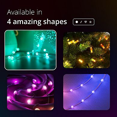 Twinkly Candies 100-Light Pearl-Shape RGB String Lights