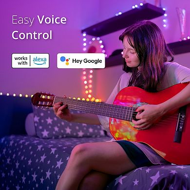 Twinkly Candies 100-Light Star-Shape RGB String Lights