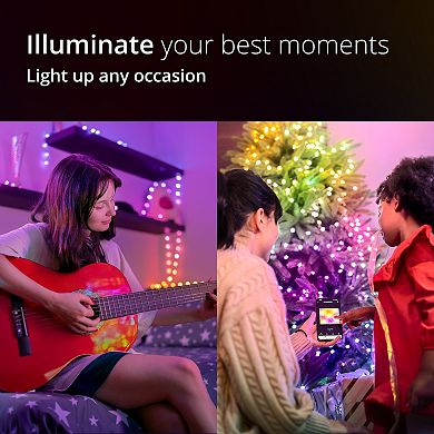 Twinkly Candies 100-Light Star-Shape RGB String Lights