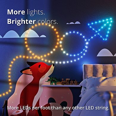 Twinkly Candies 200-Light Star-Shaped RGB String Lights
