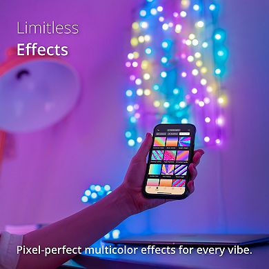 Twinkly Candies 200-Light Star-Shaped RGB String Lights