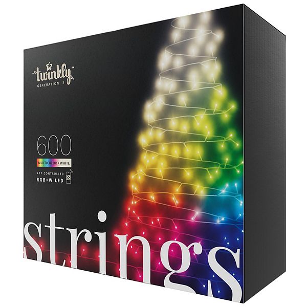 Twinkly 600 RGB LED Smart Light Strings Generation II