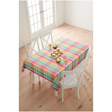 Celebrate Together Summer Plaid Tablecloth
