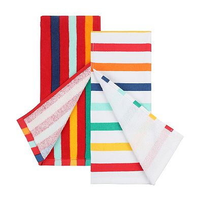 Celebrate Together Summer Happy Days 2-Pack Terry Kitchen Towels