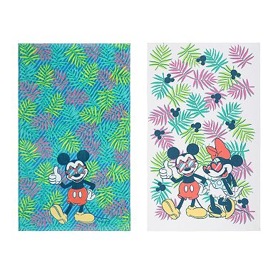 Disney's Mickey Mouse 2-Pack Palm Kitchen Towels by Celebrate Together™ Summer