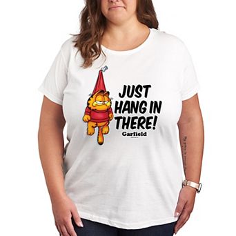 Plus Garfield Just Hang In There Graphic Tee