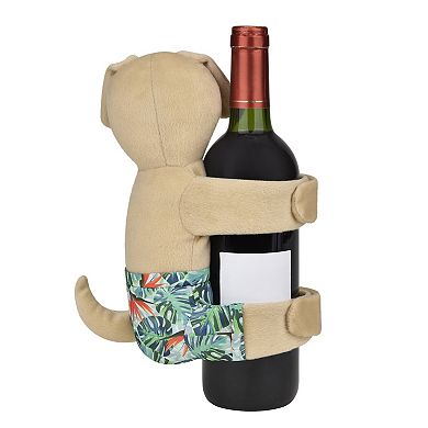 Celebrate Together Summer Surfer Dog Wine Cover