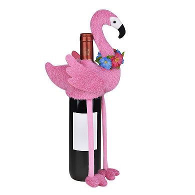 Celebrate Together™ Summer Flamingo Wine Cover