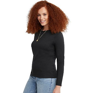 Women's Hanes® Originals Long Sleeve Tee