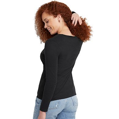 Women's Hanes® Originals Long Sleeve Tee