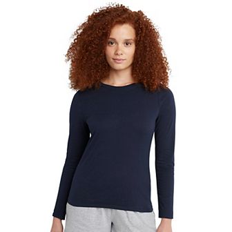 Women's Hanes® Originals Long Sleeve Crewneck Tee