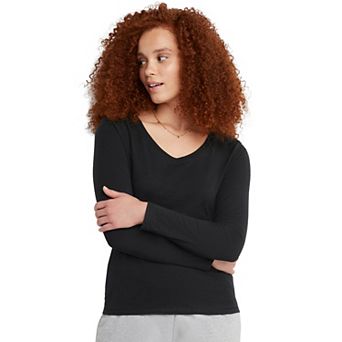 Women's Hanes® Originals Long Sleeve Tee