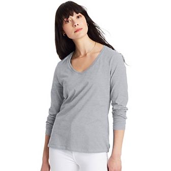Women's Hanes® Originals Long Sleeve Tee