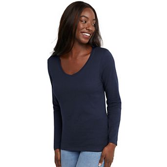 Women's Hanes® Originals Long Sleeve Tee