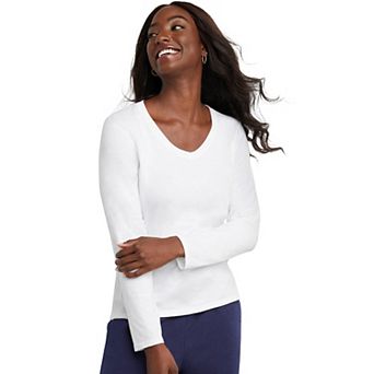 Women's Hanes® Originals Long Sleeve Tee