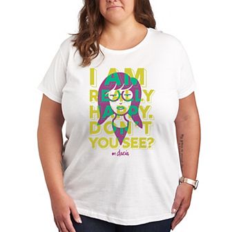 Plus Daria I Am Really Happy Graphic Tee
