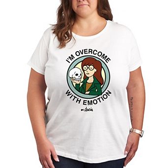 Plus Daria I'm Overcome With Emotion Graphic Tee