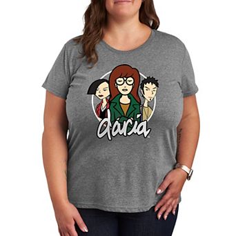 Plus Daria Daria Jane Trent Graphic Tee