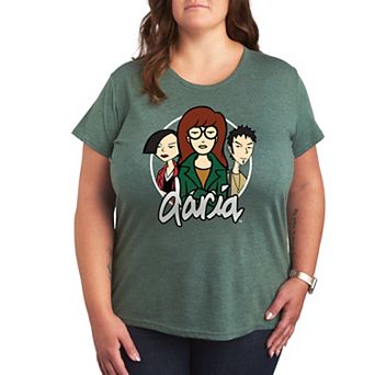 Plus Daria Daria Jane Trent Graphic Tee