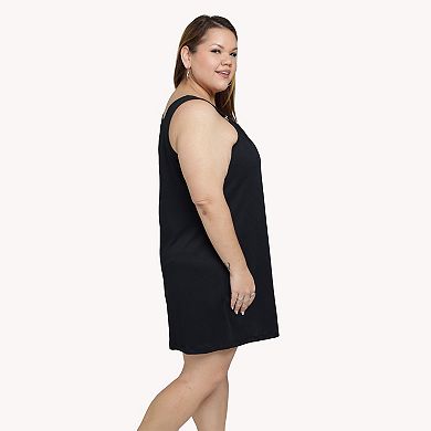 Plus Size Portocruz Ring Tank Mini Dress