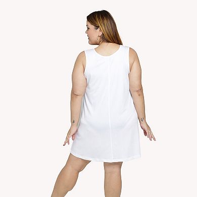 Plus Size Portocruz Ring Tank Mini Dress