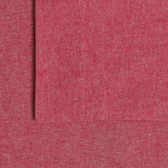 Tribeca Living Yarn Dyed Flannel Deep Pocket Sheet Set or Pillowcases