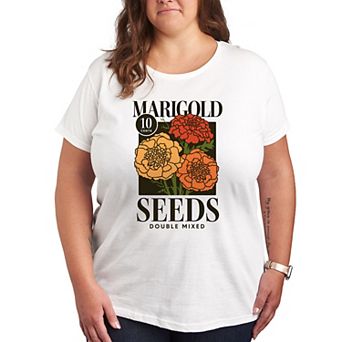 Plus Marigold Seeds Graphic Tee