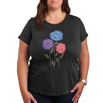 Plus Hydrangeas Graphic Tee
