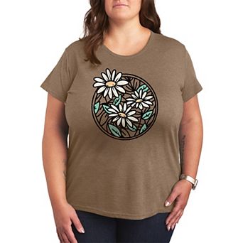 Plus Wildflower Circle Graphic Tee