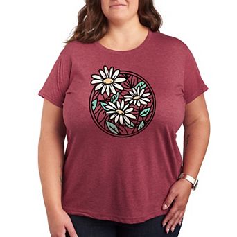 Plus Wildflower Circle Graphic Tee