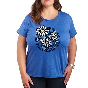 Plus Wildflower Circle Graphic Tee