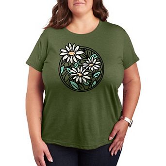 Plus Wildflower Circle Graphic Tee