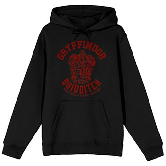 Men's Harry Potter Gryffindor Quidditch Seal Graphic Hoodie