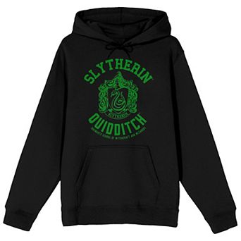 Men's Harry Potter Slytherin Quidditch Seal Graphic Hoodie