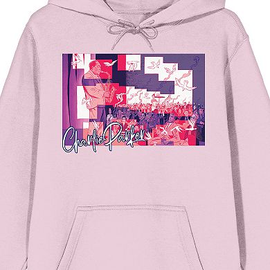 Men's Charlie Parker Bird Saxophone Graphic Hoodie