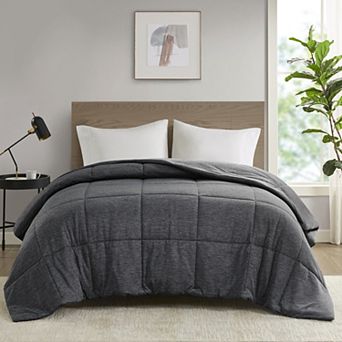 Intelligent Design Comfort Cool Jersey Knit Oversized Down Alternative Comforter