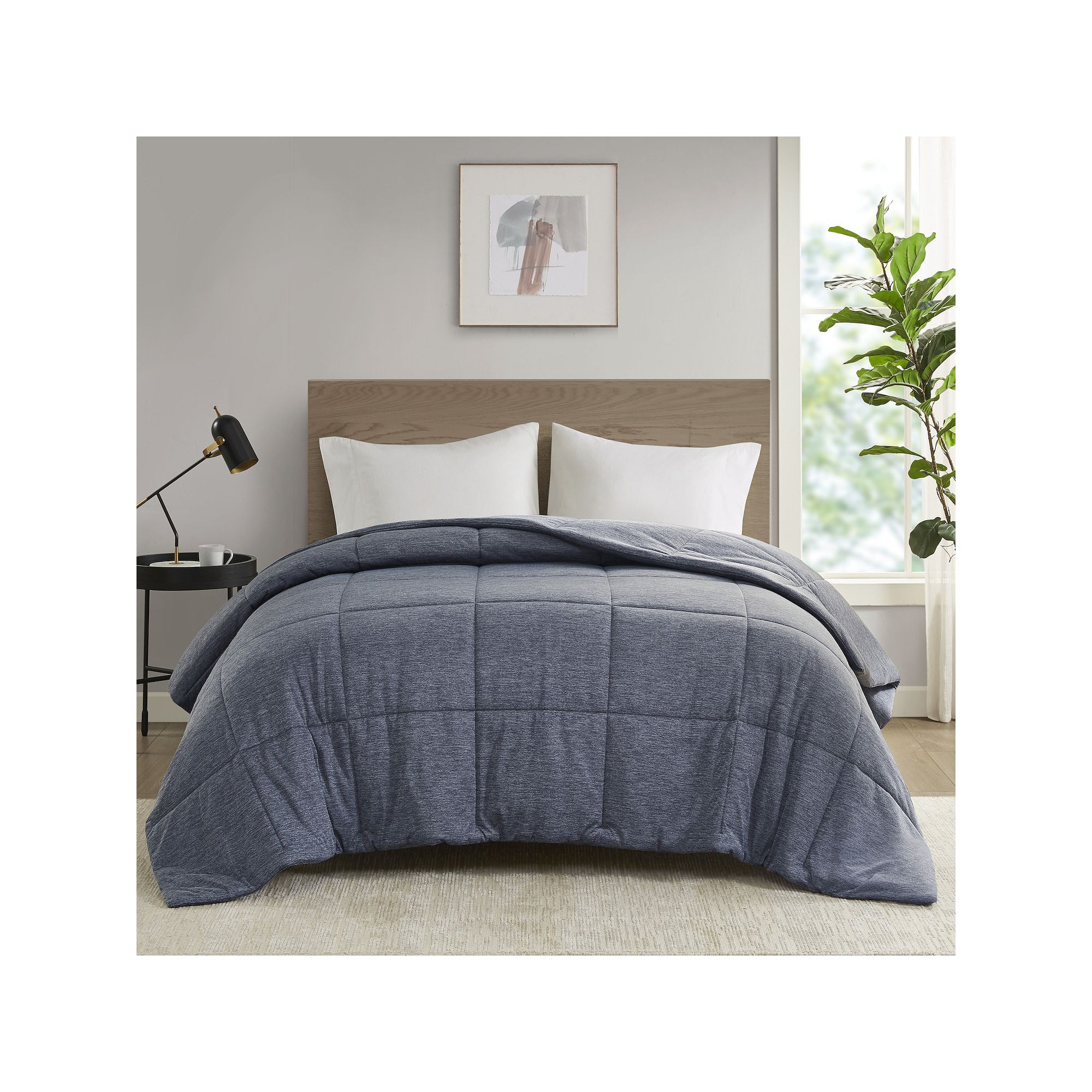 Intelligent Design Comfort Cool Jersey Knit Oversized Down Alternative Comf