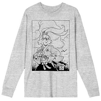 Men's Usagi Yojimbo Miyamoto Usagi Long Sleeve Graphic Tee