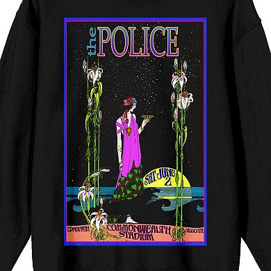 Men's The Police Bob Masse Poster Long Sleeve Graphic Tee