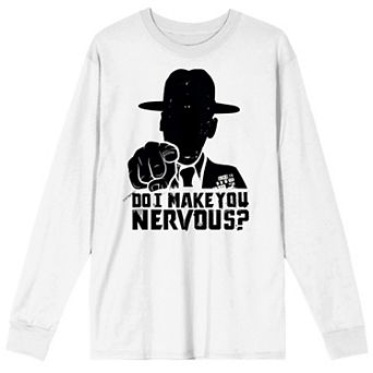 Men's Full Metal Jacket Hartman "Do I Make You Nervous" Long Sleeve Graphic Tee