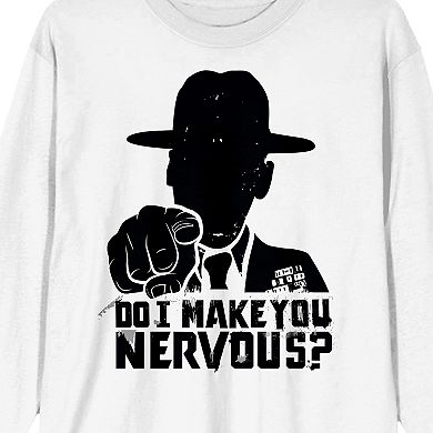 Men's Full Metal Jacket Hartman "Do I Make You Nervous" Long Sleeve Graphic Tee