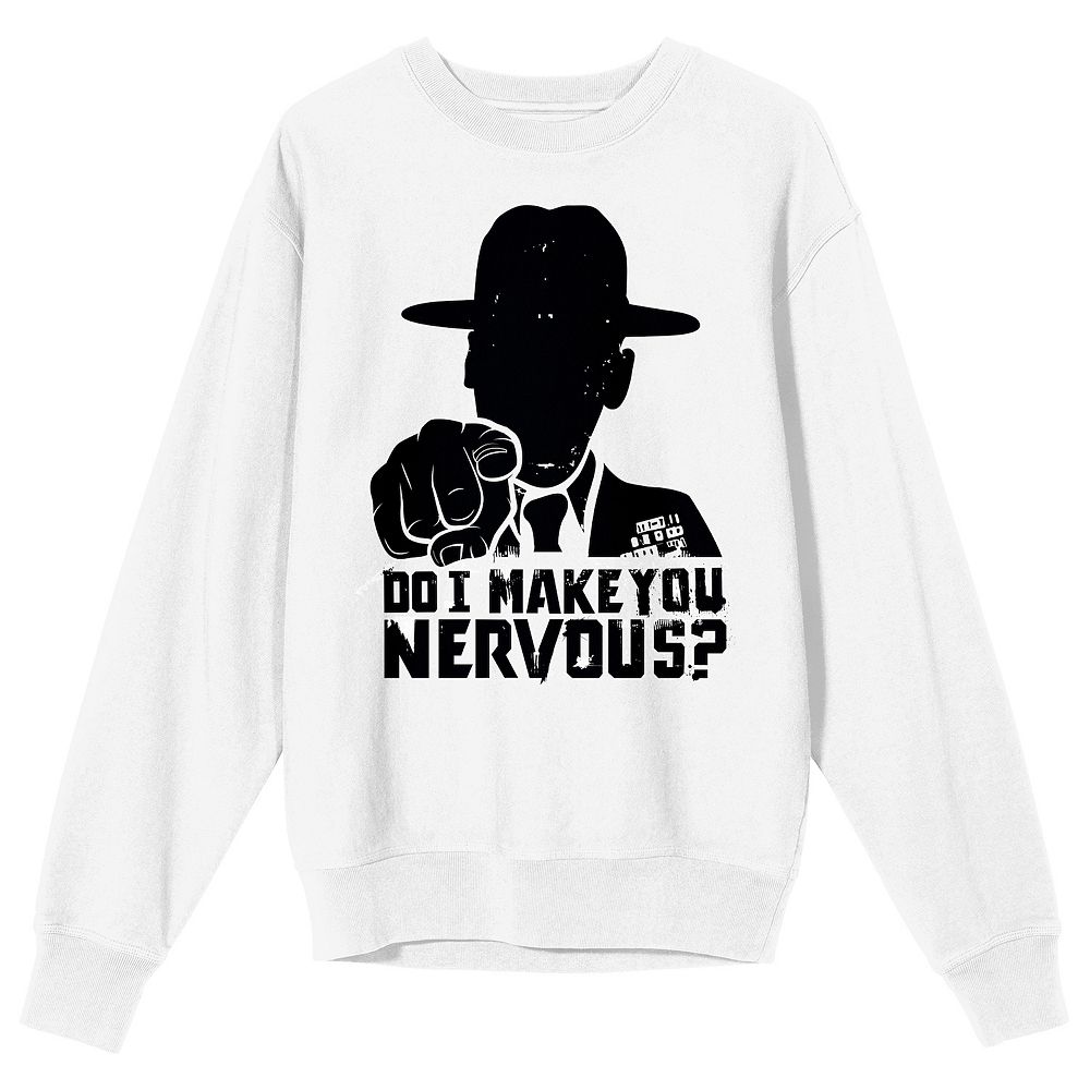 Maglietta Uomo Full Metal Jacket – Licenza Ufficiale Sgt. Hartman, Bianca, Cotone, Taglie S-XXL