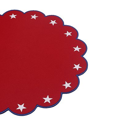 Celebrate Together™ Americana Embroidered Scalloped Placemat