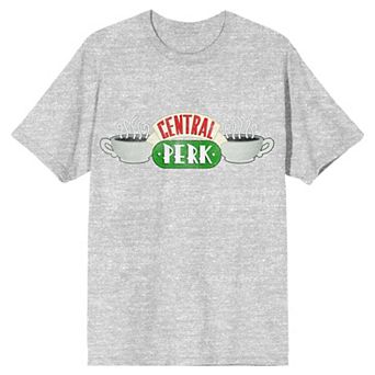 Men's Friends Central Perk Coffee Shop Logo Graphic Tee