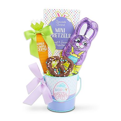 Alder Creek Gift Baskets Hoppy Easter Gift Bucket
