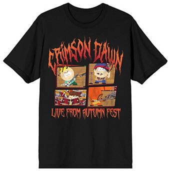 Men's South Park Crimson Dawn Band Live Graphic Tee