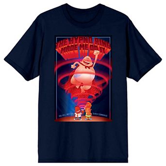 Men's Captain Underpants Hypno Ring Group Portrait Graphic Tee