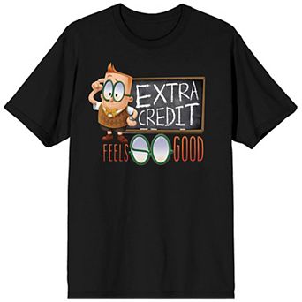 Men's Captain Underpants Melvin "Extra Credit Feels Good" Graphic Tee