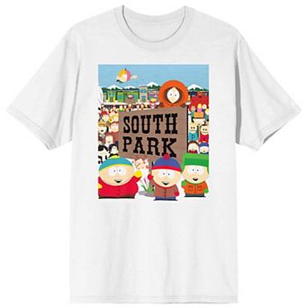 Men's South Park Town Portrait Graphic Tee