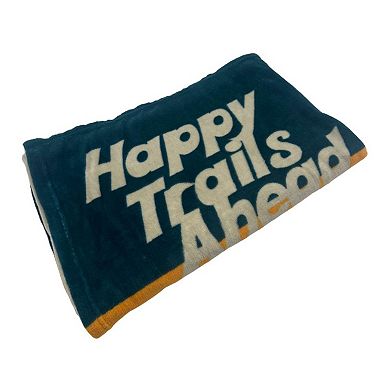 Peanuts Beagle Scout Collection Happy Trails Snoopy Throw